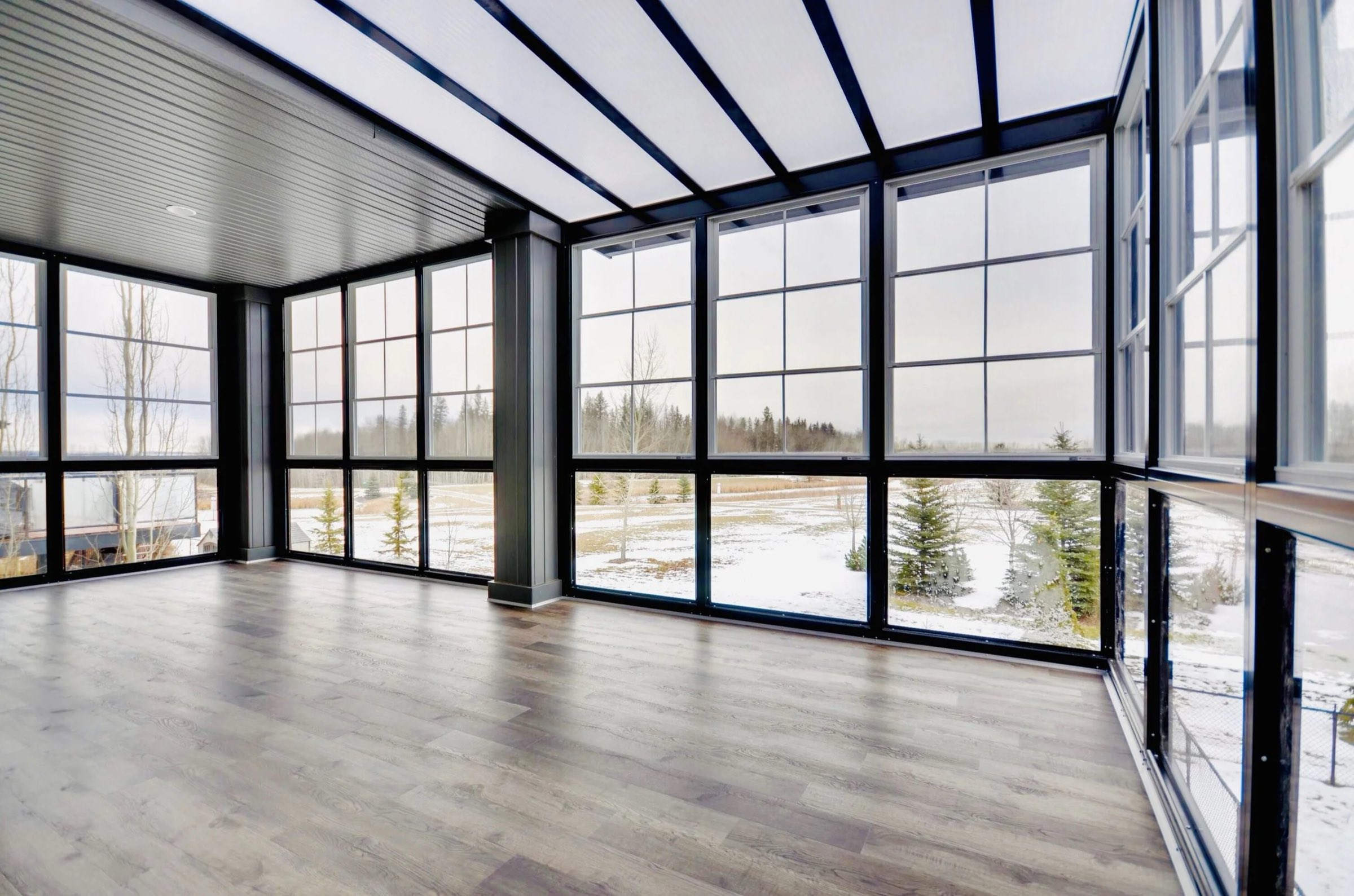 Commercial interior with flooring installed by Figtree